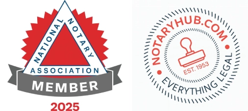 National Notary Association and Florida Commissioned Notary certifications